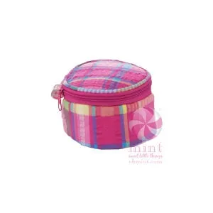 Three Inch Seersucker Mini Organizer Button Bag Choose Color