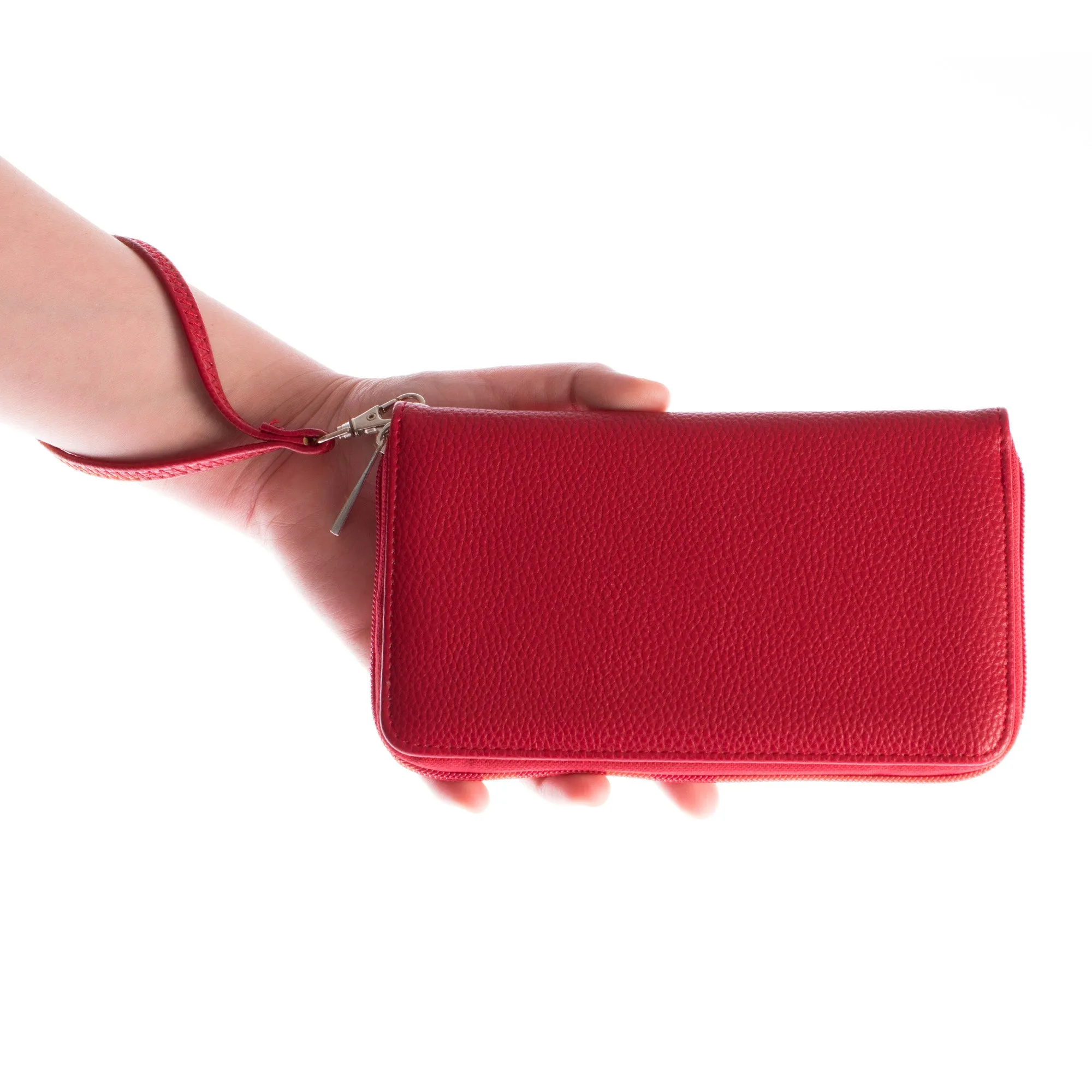 University of Arkansas Zip Organizer Wallet Pebble