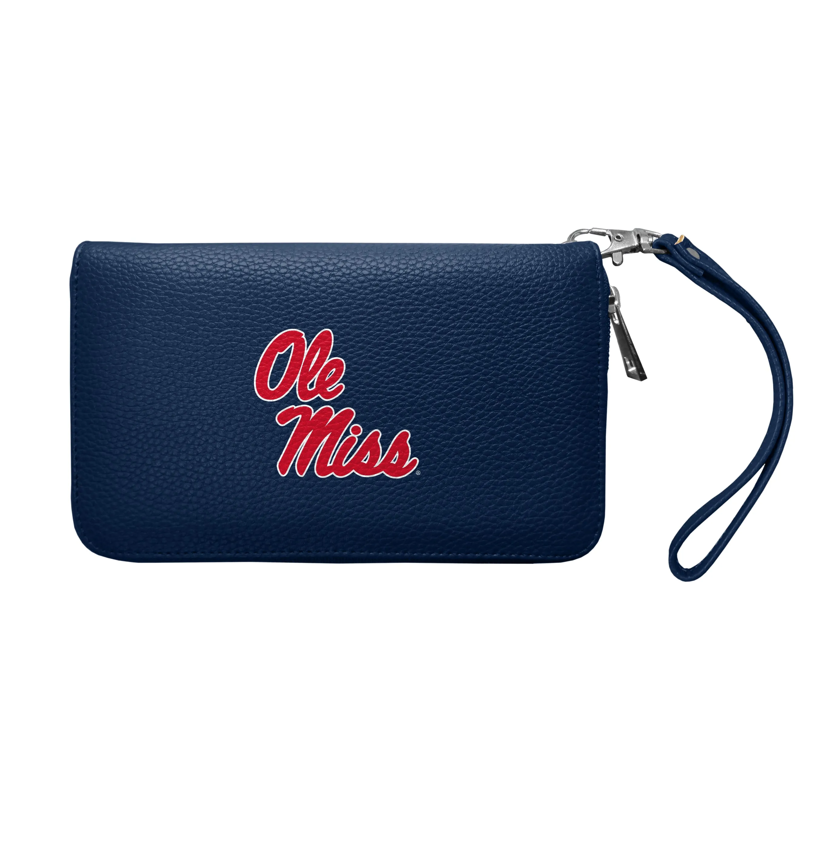 University of Mississippi Zip Organizer Wallet Pebble