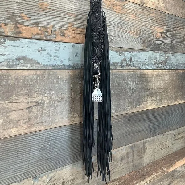 Western Mini Leather Fringe Strap 48" #18820